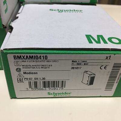 议价施耐德隔离模拟量输入模块BMXAMI0410全新现货