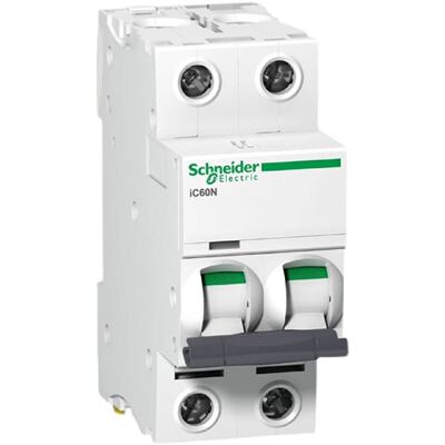 议价施耐德iC60H 2P 40A 32A D断路器A9F55240原装A9F55232 10kA