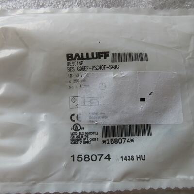 议价全新巴鲁夫 BES01NP BES G06EF-PSC40F-S49G 现货