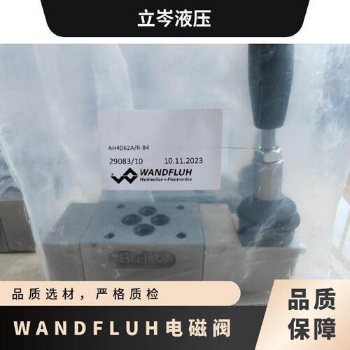 询》原厂WANDFLUH万福乐换向阀AM22100bG24插装式电磁阀