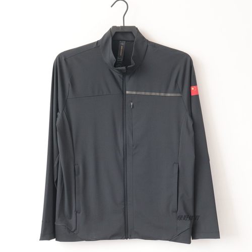 安踏男外套夏季冰肤薄款速干透气针织开衫休闲运动上衣152420701