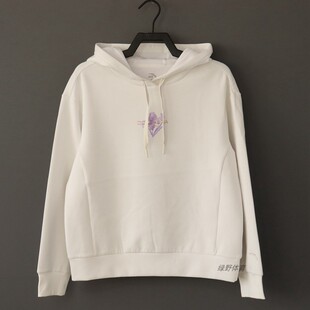 安踏女款卫衣春秋款连帽宽松休闲时尚百搭针织运动上衣162447741