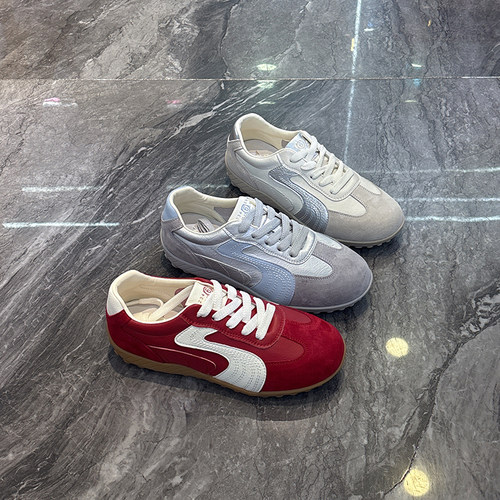 秀气韩版百搭德训鞋好穿舒适板鞋