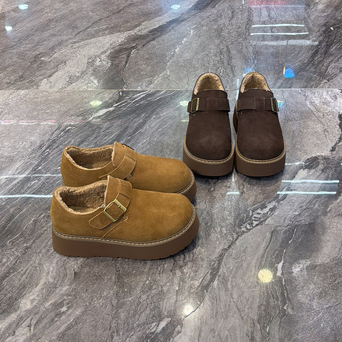 一脚蹬增高百搭勃肯鞋韩版显瘦