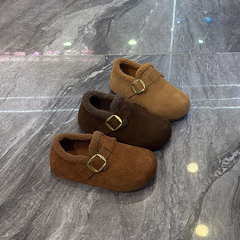 加厚百搭软底一脚蹬全包勃肯鞋潮