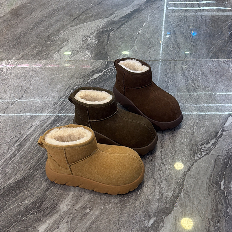 复古套筒棉靴加厚保暖东北大棉鞋