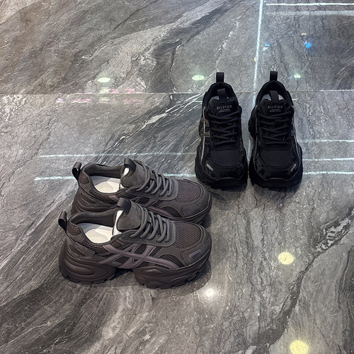 韩版好穿爆款休闲老爹鞋显脚小潮