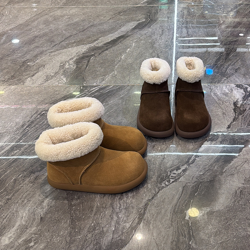 加厚短靴保暖东北棉鞋显瘦小土豆