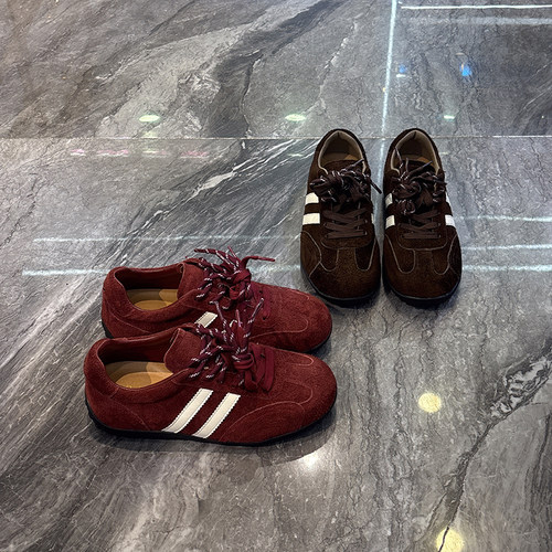 秀气显脚小拼色芭蕾运动休闲鞋潮