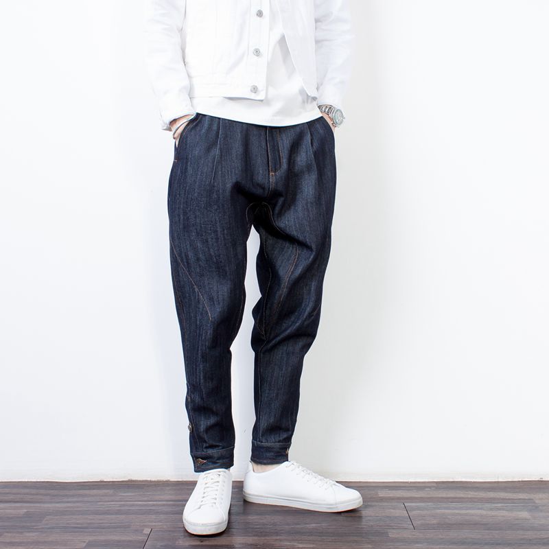 Jeans pour jeunesse Sarouel en coton pour automne - Ref 1475656 Image 1
