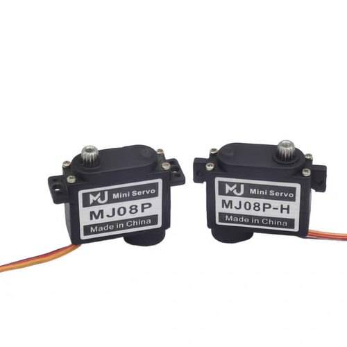 MJ08P&MJ08P H 8.4V 2.7公斤塑料迷你空心杯舵机 X08 防生蝴蝶