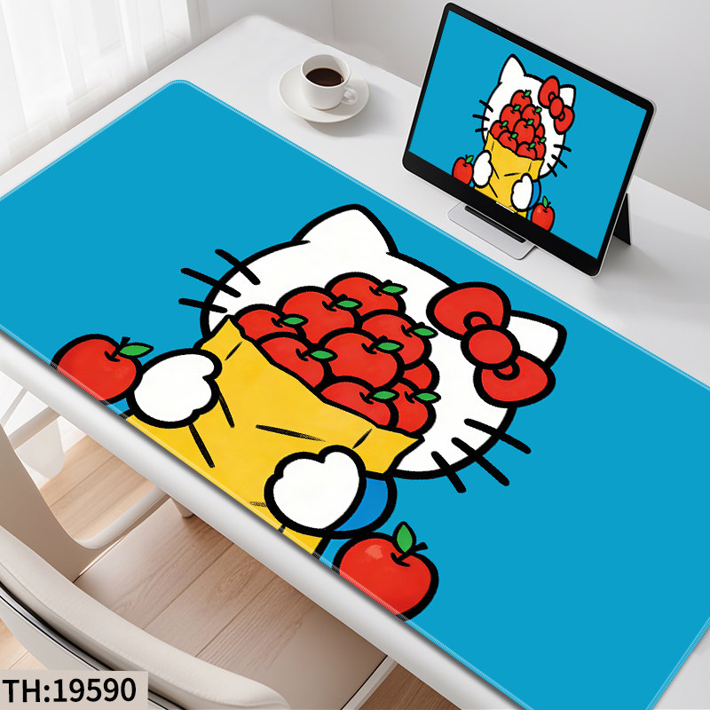 卡通鼠标垫家用办公桌面垫超大号男女生可爱电脑键盘垫学生书桌垫,电脑硬件/显示器/电脑周边,鼠标垫/贴/腕垫,淘宝优惠券,粉丝福利购,淘宝优惠卷