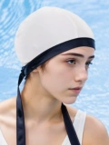 飞鱼未来 Плавательная шапочка, модная военно-морская ткань для плавания, городской стиль