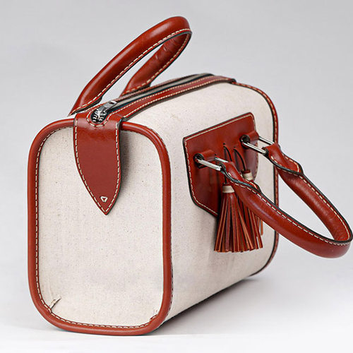 手工皮具图纸帆布波士顿手提包版型图纸不是实物包包