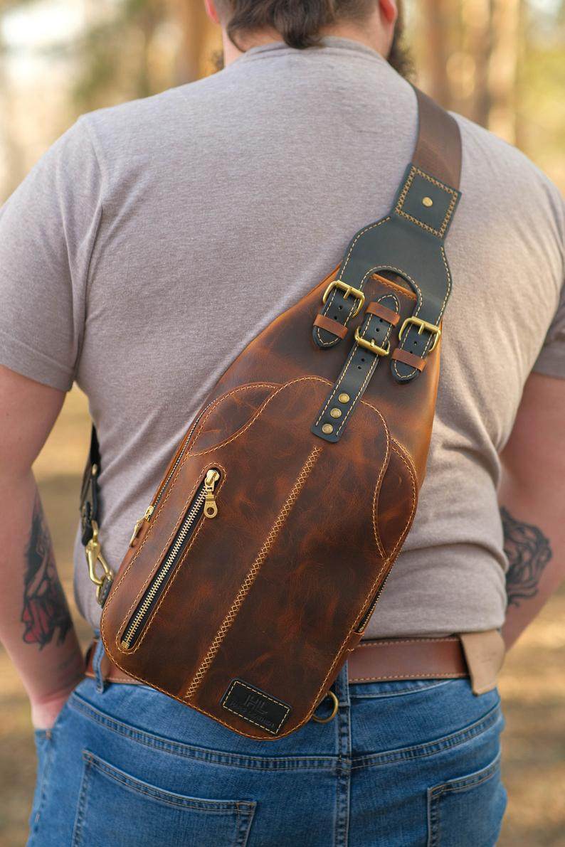 皮革斜挎包手工皮具皮艺版型图纸版型PDF电子版图纸