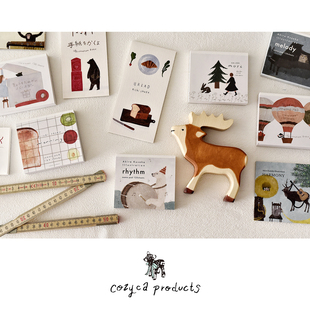 -桃园日常-日本表现社Cozyca便签本一笔笺合集西淑日下明ネクタイ