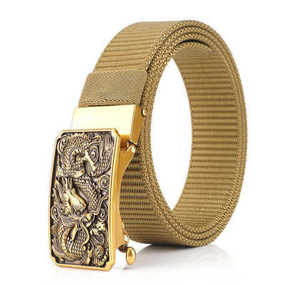 龙头帆布尼龙带腰带自动扣