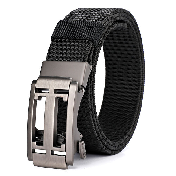 尼龙腰带合金自动扣皮带