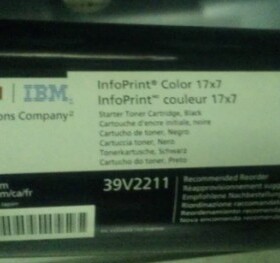 ibm Infoprint Color 1767 粉盒  ibm 39V2211 墨粉盒  碳粉盒
