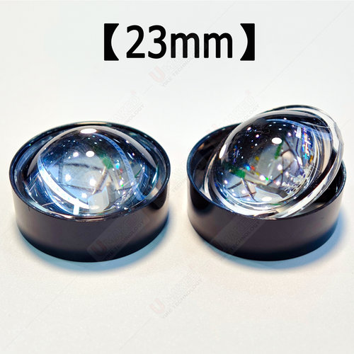 20个20mm平底聚光透镜23mm透镜套装大功率1/3W LED灯珠专用60度