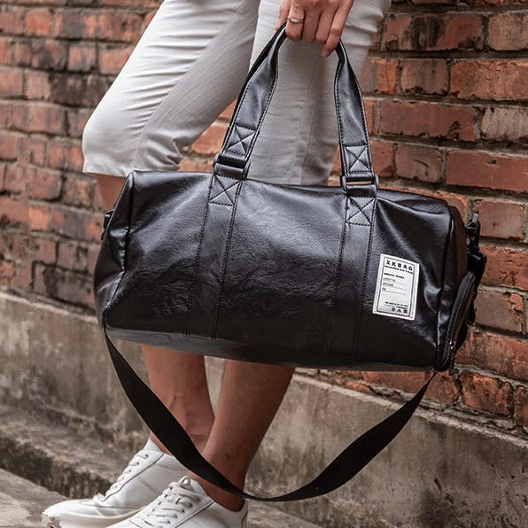 2018新款韩版男包大容量手提包行李包单肩斜挎包休闲包潮流旅行包