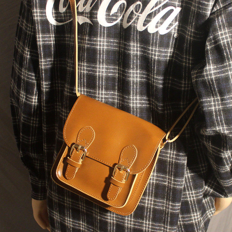 港风小方包男女单肩包迷你手机包