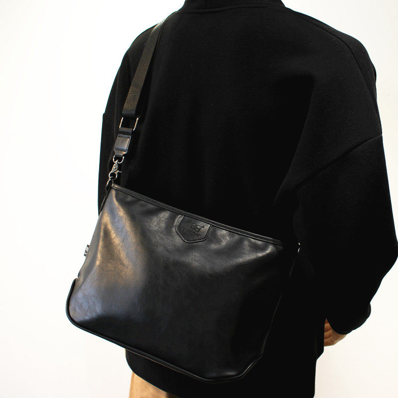 threebox斜挎包简约潮单肩包男包