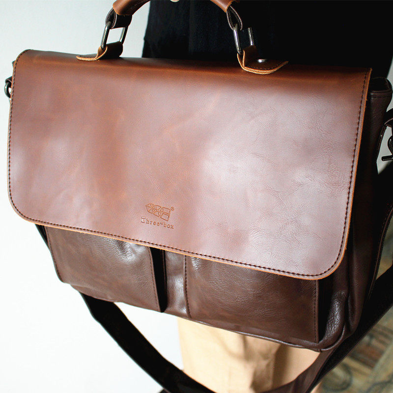 threebox手提包通勤休闲潮包男包