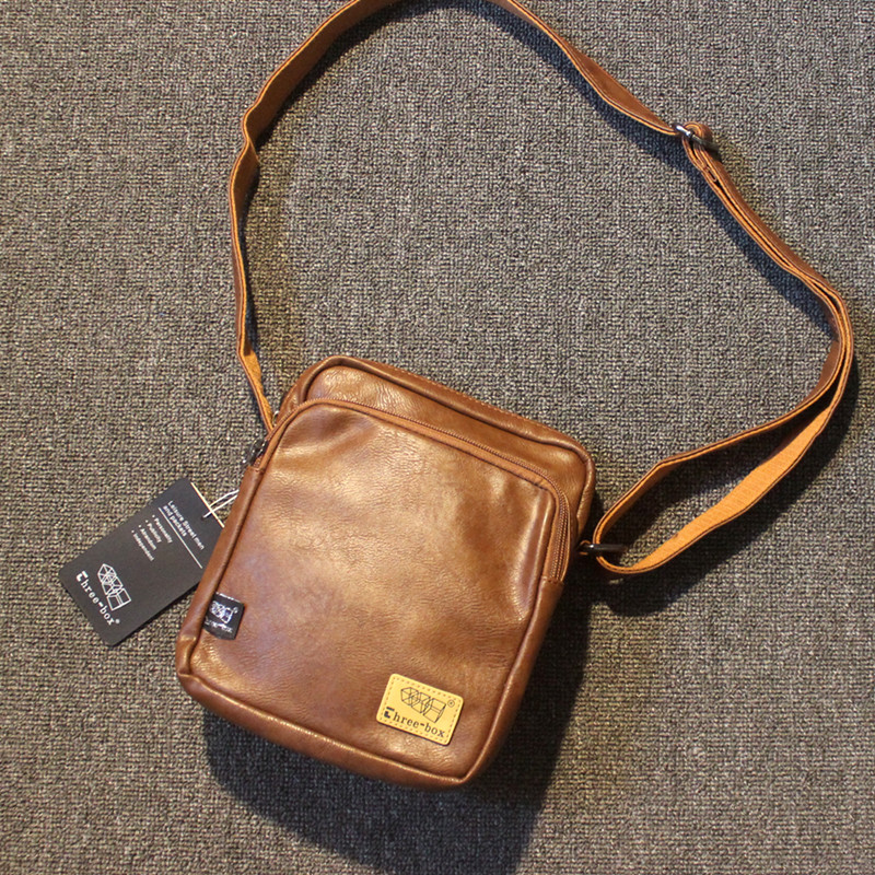 单肩斜挎包男女小跨包皮包休闲潮