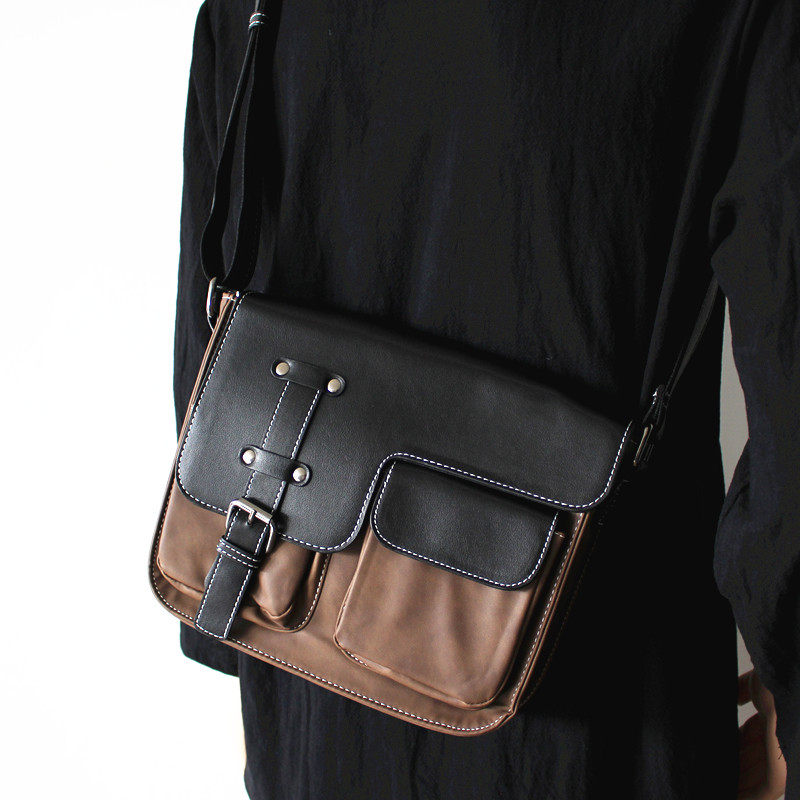 斜挎包休闲潮流商务多口袋男包包