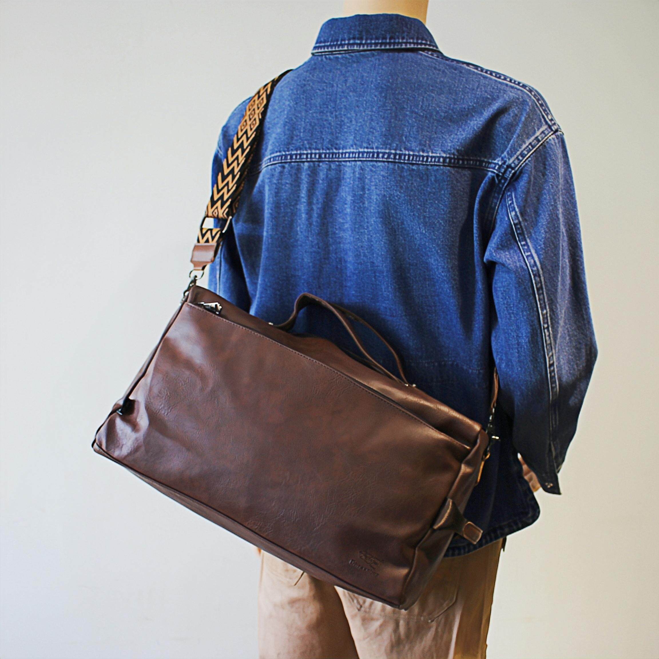 threebox手提包休闲大容量斜挎包