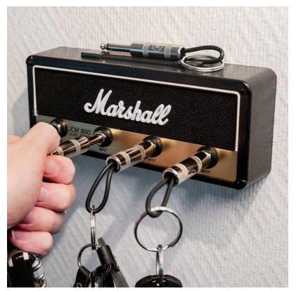 JCM800马歇尔音响钥匙扣MARSHALL挂壁式钥匙收纳盒底座 时尚大方
