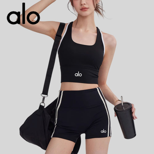 AIo运动短裤健身普拉提两件套