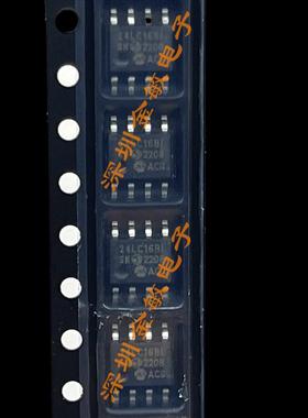 24LC16BI/SN 24LC16 24LC16BT-I/SN 全新原装 MIC SOP-8可直拍