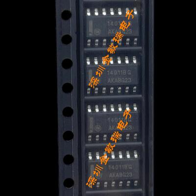 MC14011BDR2G SOIC-14 四路2输入与非门 贴片 全新原装 14011BG