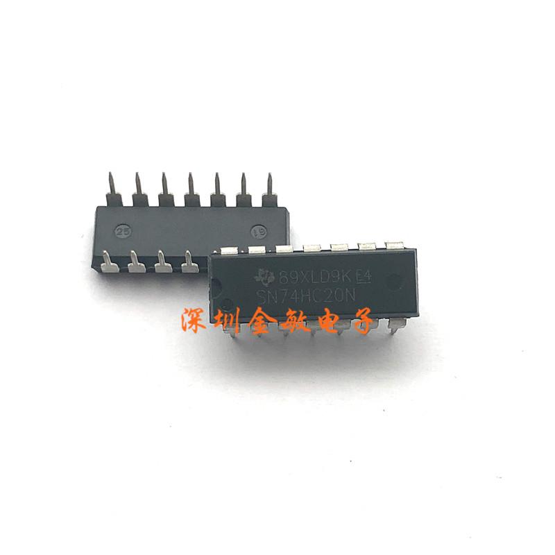 SN74HC20N TI DIP-14 74HC20N 74HC20 全新原装