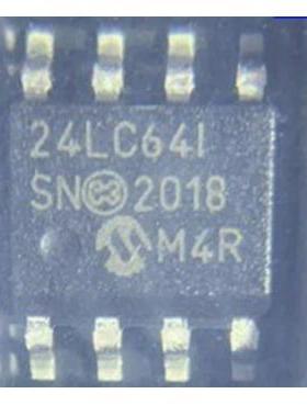 原装进口 24LC64T-I/SN 24LC64ISN SOP8 存储器芯片集成电路IC