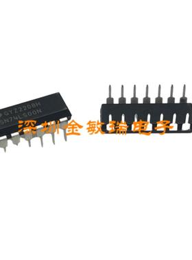 SN74LS00N 74LS00N 直插DIP-14 逻辑四与非门 TI进口原装 可直拍