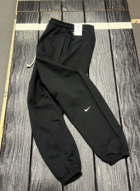 耐克Nike男子运动休闲卫裤针织毛圈收口束脚长裤FZ0225-010