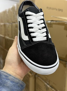 经典款硫化鞋板鞋中性款黑色舒适耐磨低帮休闲鞋