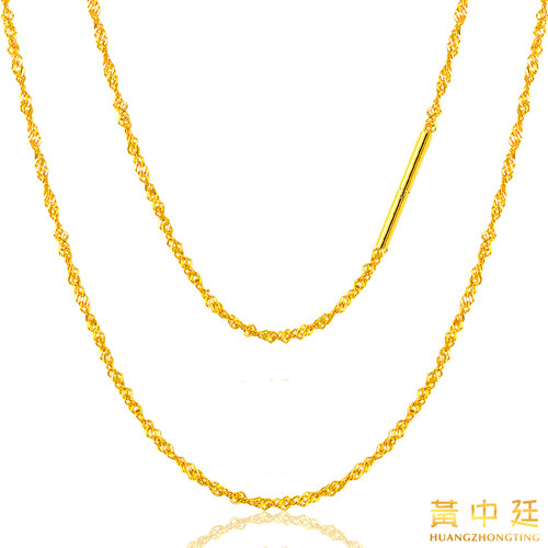 挂坠绳项链绳手工编织金色