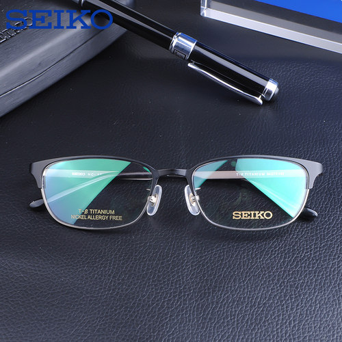 眼镜架Seiko/精工全框β钛男女