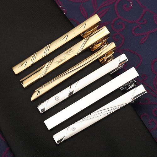 简约领带夹带带帅2024包邮