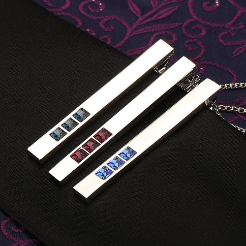 带带帅2024长链领带夹包邮礼盒装