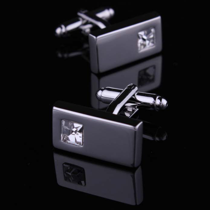 Strip White Crystal Sleeve nail man Cuff Business Cufflinksin the Accessories/Leather belt/Hat/Muffler , Cufflink  category - from Buy2taobao.com to provide professional Taobao agent buy service