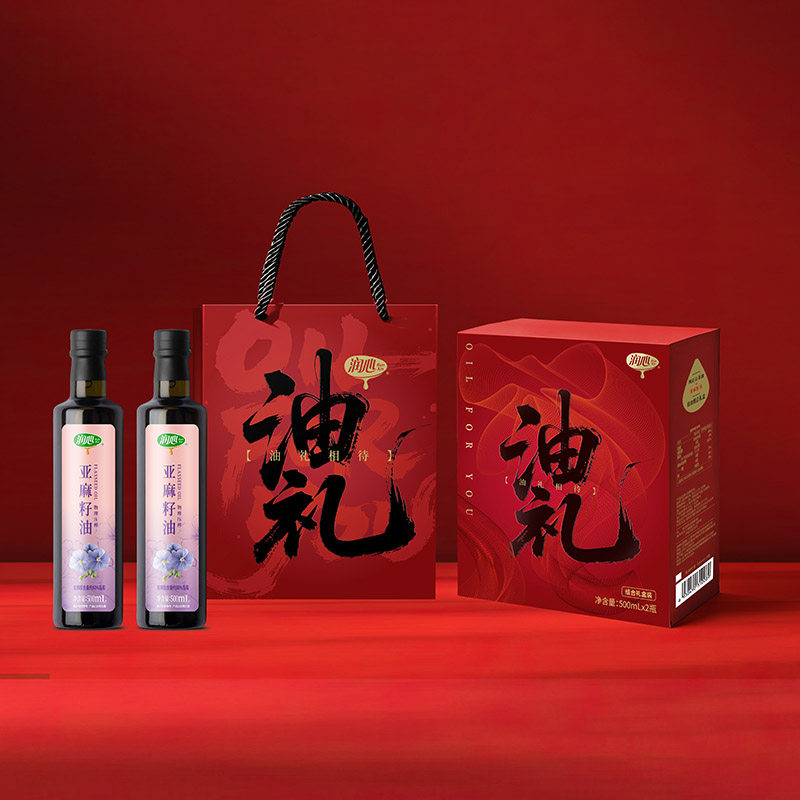 润心有机初榨亚麻籽油含亚麻酸