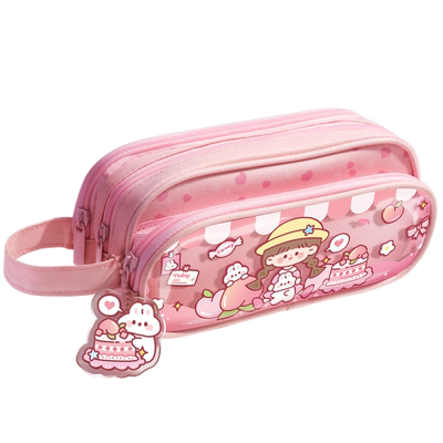 高颜值手拎大容量笔袋