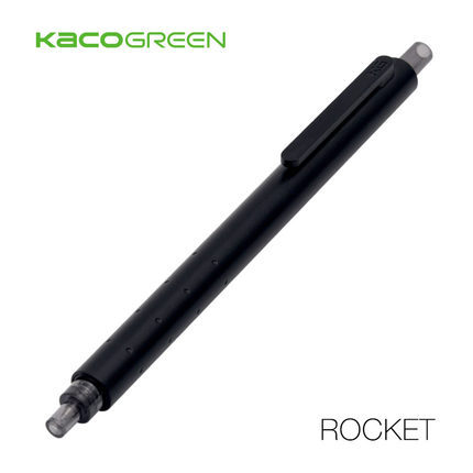 KACO黑色中性笔0.5mm水笔笔杆