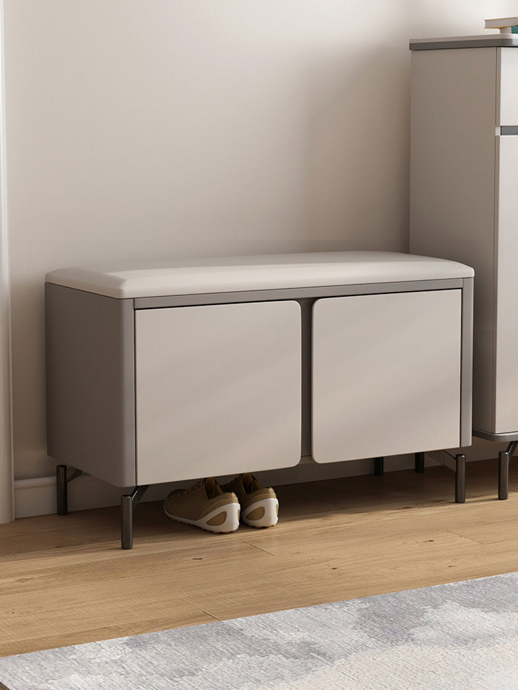 采购产品入口换鞋凳，门口，家庭可坐鞋柜，入口实木座垫，软袋，