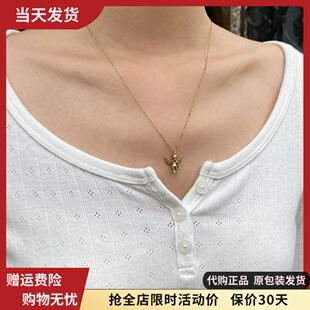bm项链新款 brandymelville 丘比特捂脸天使宝宝锁骨链女生国内代购